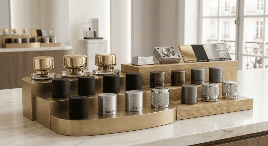 Luxury Perfume Bottle Cap Design