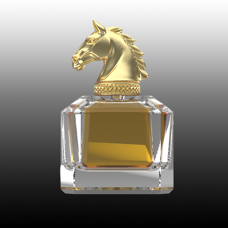 Horse-Shaped Metal Perfume Bottle Cap