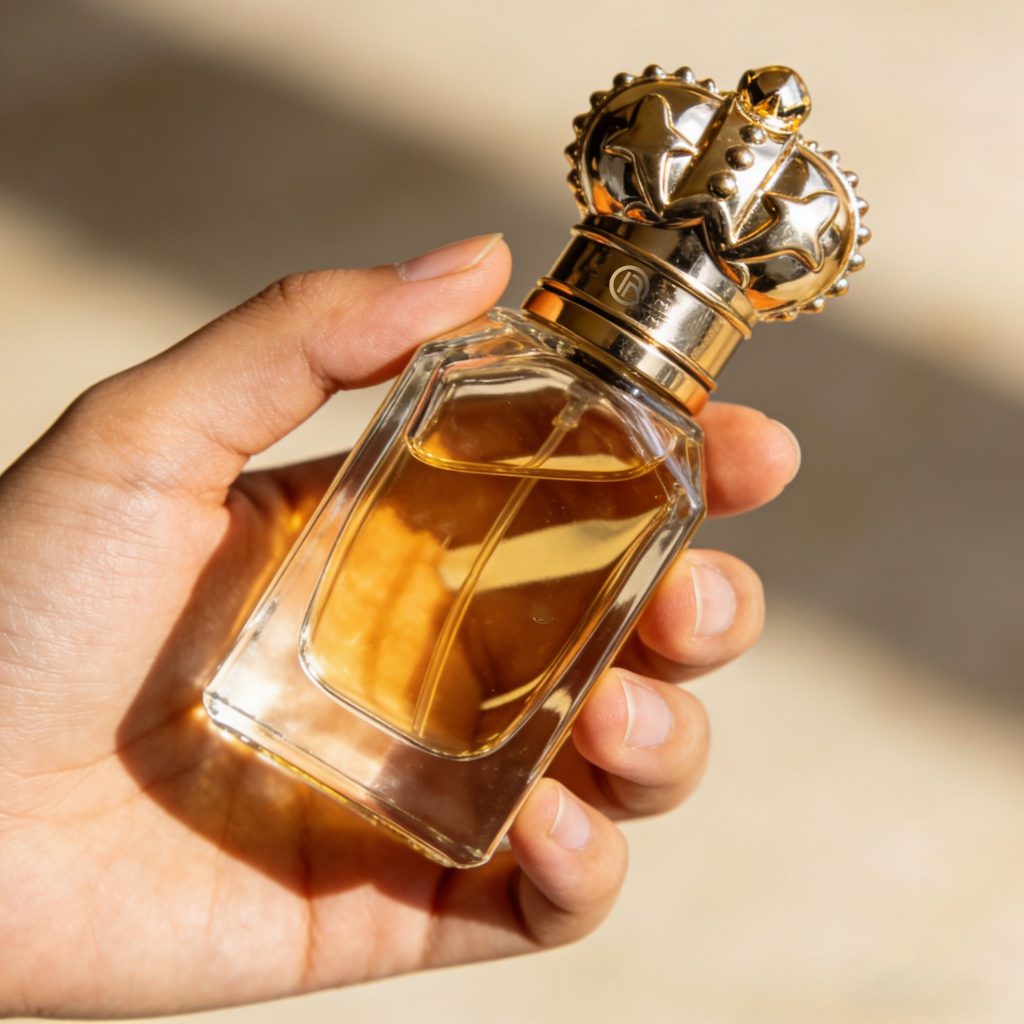 crown perfume bottle cap