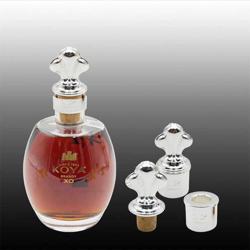 zinc alloy wine stopper cap