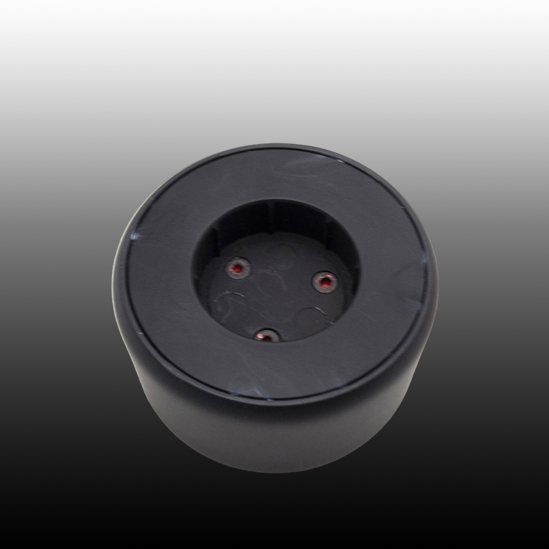 Custom Matte Black Perfume Cap With Magnetic Seal